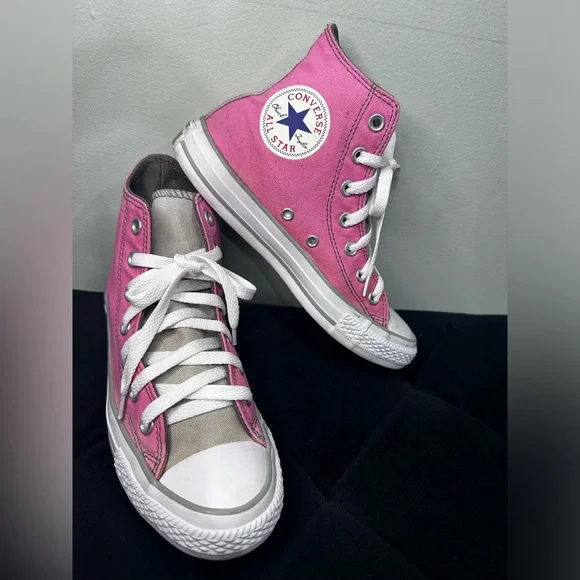 Converse Chuck Taylor All Star Hi Pink women's size 6.5 - Picture 3 of 8